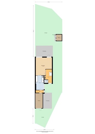 Floorplan - Mozartstraat 57, 3752 JS Bunschoten-Spakenburg